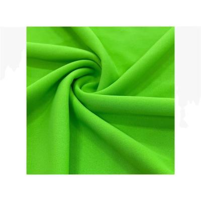 China 75D Tricot Polyester Material Stock Lot Waterproof 100% Recycled Polyester Fabric For Glass Bottle Cover for sale