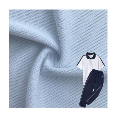 Chine 100% de polyester Jersey Birdseye Tissu en maille 75D Tricot Tricot Respirant à vendre