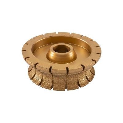 China good price of new design groovinggrooving vacuum welded diamond grinding wheel for sale 75*75*2 for sale
