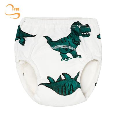 China Cute And Comfortable Pure Cotton Boy Training Print Pants for sale
