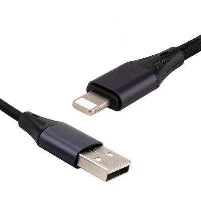 China Fast Charging Speed 3A Charging 1.2m Nylon Braided Data Cable For APPLE iPhone Data Usb Cable Charger For iPhone Charger Cable for sale