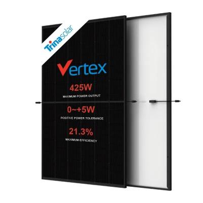 China High efficiency half trina solar cells mono solar panel 405w 410w 425w perc panels solar price 182*182mm for sale