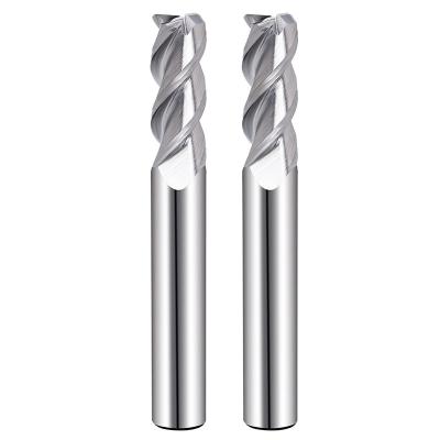 China HRC58 Round Nose Cutter High Speed High Speed Milling Tool Solid Carbide End Mills Cnc Cutting Tool 3 Flute End Mill for sale