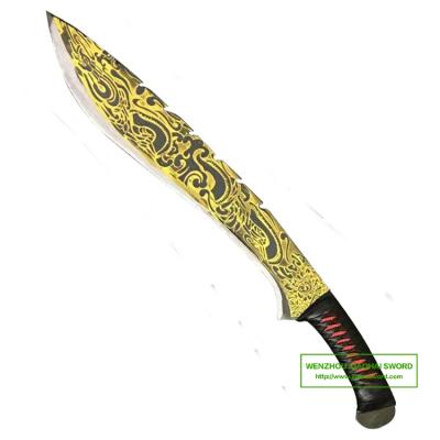 China hand forged high carbon steel hacking knife SS146K for sale