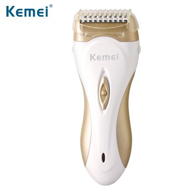 China Convenient Car Mini Kemei Top Grade Portable Multicolor Painless Electric Epilator for sale