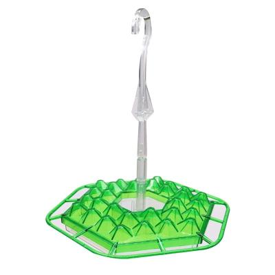 China Viable Wild Bird Water Feeders Hanging Plastic Hummingbird Feeder For Outdoor for sale