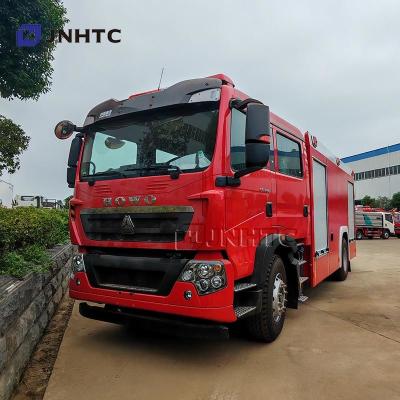 China HOWO Fire Truck 12000L 6 X 4 Water And Foam Fire Fighting Rescue Truck for sale