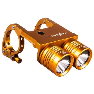 China Bicycle High Power Bicycle Light LED Gold Front Light Ferei BL200 for sale