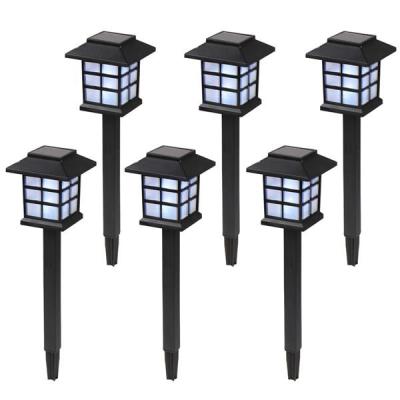 China Eco-friendly Solar LED Garden Lights Outdoor Solar Powered Waterproof Lamp Lantern Landscape Lighting for Pathway Patio Yard Lawn Decoration for sale