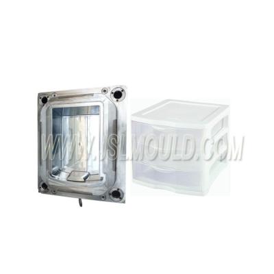 China Steel Injection Storage Plastic Drawers Mold for sale