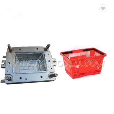 China New Quality Steel Injection Plastic Shopping Basket Mold for sale