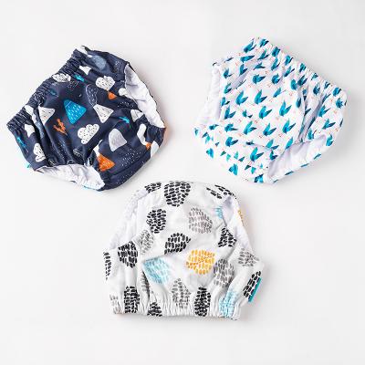 China Happyflute Quick Dry Toddler Training Pants Strong Absorbent Cotton Baby Training Pants Toddler for sale