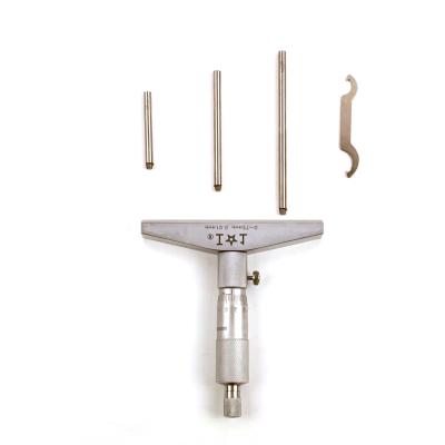 China Genuine China Factory Supply Micrometer Measuring Tools 0-25mm 0-300mm Depth Micrometer for sale