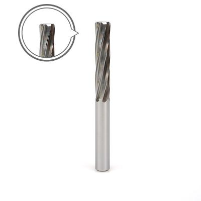 China High Speed Cutting Tungsten Carbide H7 H8 H9 Solid Throwing Reamer With Straight Shank for sale