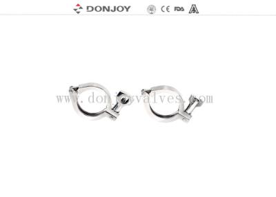 China Sanitary Tri Clamp Union Single Pin Clamp SS304 SMS / DIN/3A CE Certificate for sale