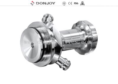 Cina Valvola di campionamento asettica del manuale di SS316L con il porto del campione del connettore e del tubo flessibile della conduttura per il carro armato della birra in vendita