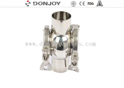 China Weld Ends Flow Sanitary DN100 Sight Glass for pipeline for sale