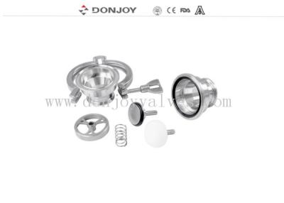 China SS304 DN25 1 Zoll-Tri Klammern-gesundheitliche Rückschlagventile zu verkaufen