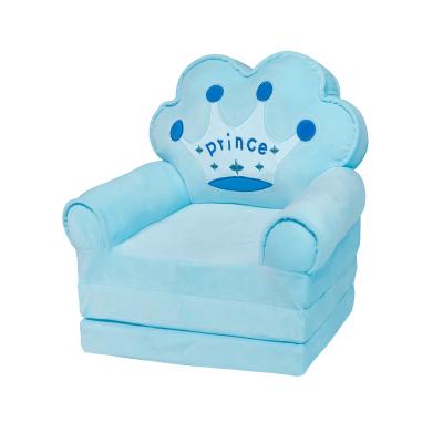 China Wholesale New Design Comfortable Cute Cartoon Baby Sofa Chair Children Play Soft Sofa Comfortable Woven Mini Sectional Foldable Animal for sale