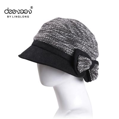 China COMMON Warm Hats For Women Wholesale China Spring Winter Cloche Hat Lady for sale
