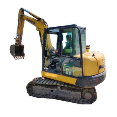 China New stock used KOMATSU pc80 second hand mini excavator with best price for sale 0.1m ³ for sale