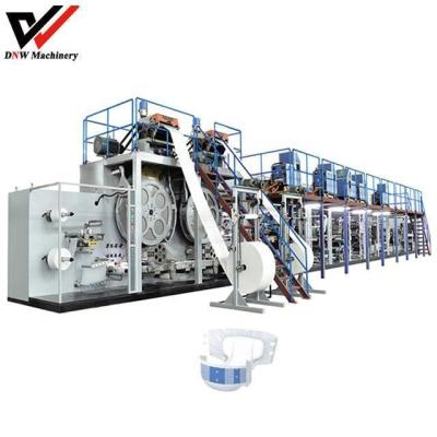 China Disposable Manual Adult Diaper Machine Modern Design With Long Service Life for sale