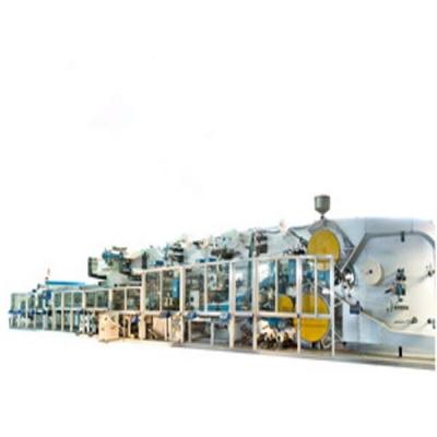 China Customized Automatic Diaper Making Machines For Pull On Adult Diaper for sale