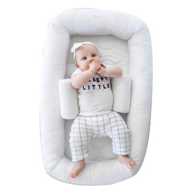 China Adjustable Length to Fit Baby Growing Ultra Soft Breathable Cotton Portable Perfect for Crib Hutches Baby Nest Sofa Baby Nest Sleeper for sale