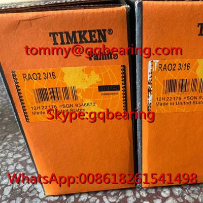 China Material de hierro fundido TIMKEN RAO2 3/16 Dos tornillos de carga media de almohada Bloque de rodamiento de bolas en venta
