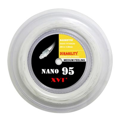 China Nylon XVT 95 High Quality Medium felling Badminton String/ Racket String 200 meters for sale