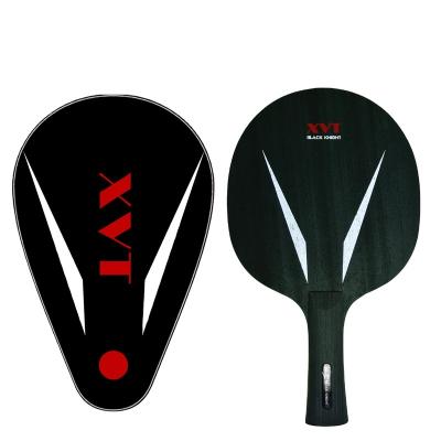 China 5 wood+ 2carbon XVT Black Knight 7 Carbon Fiber Table Tennis Blade/ pingpong blade/ table tennis bat with Full Cover for sale