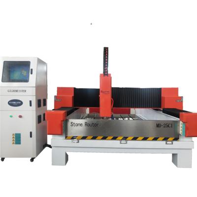 China Construction works Best quality stone engraving machine 4 axis 1325 3d stone carving machine for marble granite for sale