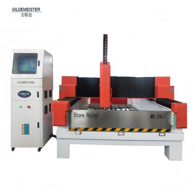 China Construction works heavy duty 3d engraving cnc router machine cnc router stone machine for column stone carving for sale