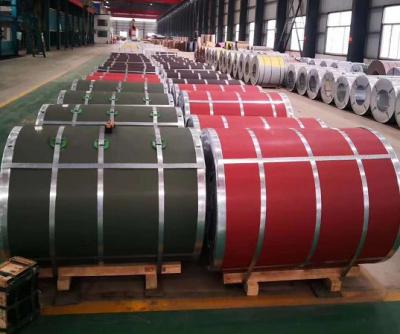 China Colour Coated Matt Textured Steel Coils AZ150 Pre Painted Galvalume Steel Base Metal 20 years warranty Beckers Polyester for sale