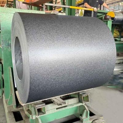 China SGCC / DX51D+Z Wrinkled Textured Matt Prepainted PPGI Coil Color Coated Steel Coil 10-30 Years 28 Gauge Z30-Z275G/M2 for sale