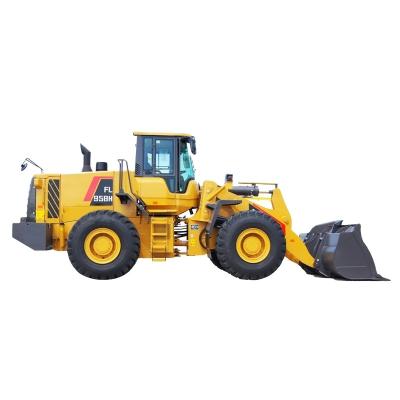 China LOVOL Building Material Stores Loaders 5.5 ton with ZF FL958H transmission 3.3 bucket high anxle loaders WET construction equipment for sale for sale