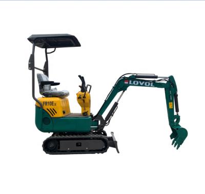 China Chinese Factory LOVOL FR10E2 Mini Small Excavator Digger Excavator Price Garden Machine (euro 5) for sale