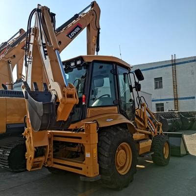 China New LOVOL FLB468-II 7.73ton 70kw CE EPA EURO-2 4 wheel TOP HOT drive mini backhoe and loader with price for sale factory outlet for sale