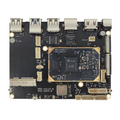 China AMLOGIC A311D 4K 5T NPU Rongpin amlogic PRO-A311D PRO-A311D Development Board A311D Core Board for sale