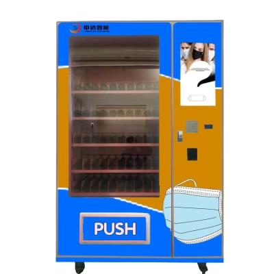 China Zhongda Custom Design Face Mask Vending Machine With Touch Screen for sale