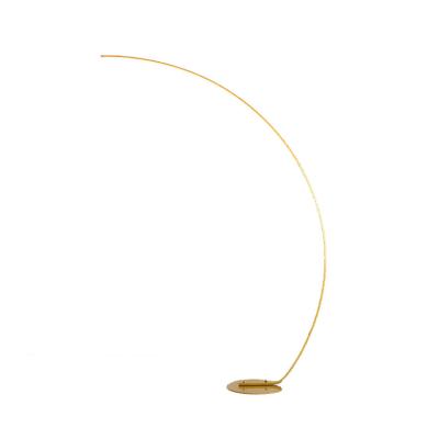 China Arc Shape Fishing Rod Nordic Modern Arc Standing Floor Lamp For Living Room Bedroom Corner Led Lamp Shade Acrylic Dimmable Floor Lamps for sale