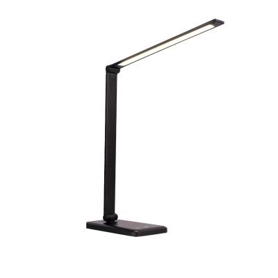 China Modern European Desk Lamp With USB Charger LED Eye Protection Reading Room Table Lamp Plug-in Style Three Dimming for sale