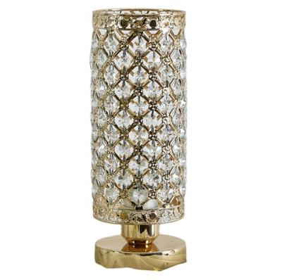 China Modern LED Crystal Table Lamp Bedroom Bedside Lamp Night Lamp for sale