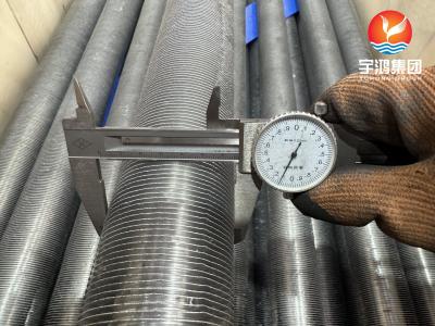 Chine Tubes à nageoires extrudés ASTM A179 avec nageoires AL1060 pour refroidisseurs d'air à vendre