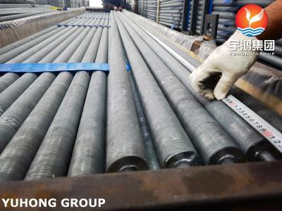 Chine ASTM A179 Tubes à nageoires extrudées avec Al-1060 pour condensateur refroidi à l'air à vendre