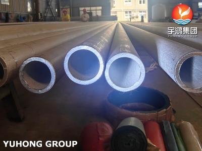 China ASTM A213 TP304 Nahtloser Rohr aus Edelstahl für den Wärmetauscherkondensator zu verkaufen