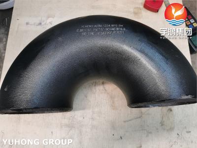 China ASTM A234 WP9-S 180 graus de cotovelo SR para aplicações a altas temperaturas e pressões à venda