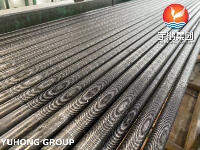China ASTM A179 ASME SA179 Carbon Steel Seamless Tube Low Fin Heat Exchanger Height 1.2 Mm Fin Space Customized for sale