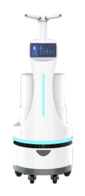 Chine Robot de désinfection de jet de peroxyde d'hydrogène de robot de service de l'écran 1024x600 Smart d'IPS à vendre