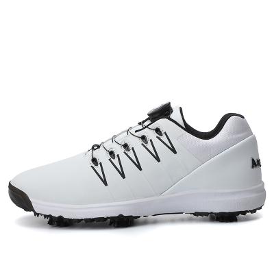 China Professional Men Size 48 Waterproof Moq 1 Professional Shoes Men's Golf Shoes Mens Golf Shoes Waterproof Sports Golf Shoes for sale